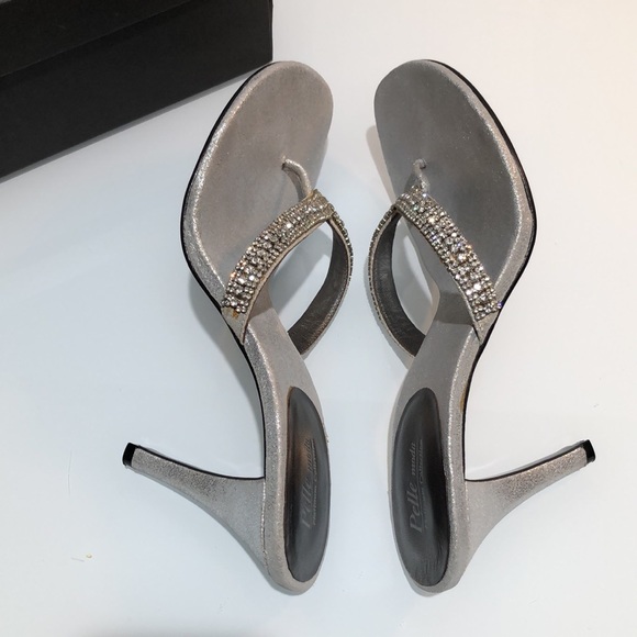 Rhinestone Heels Pelle moda Platinum Collection - Picture 12 of 16